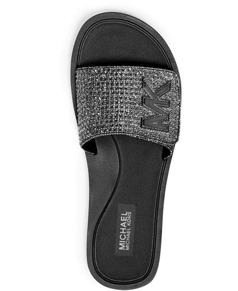 michael kors pool slide sandals|michael kors slides on sale.